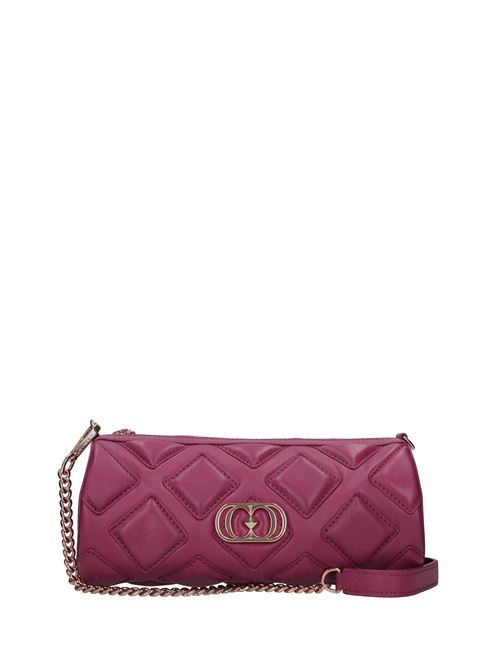 Leather bag LA CARRIE | COSMOS ROUND SHOULDER BAGVIOLETTO